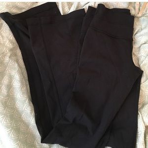 new lululemon Black Astro yoga pants